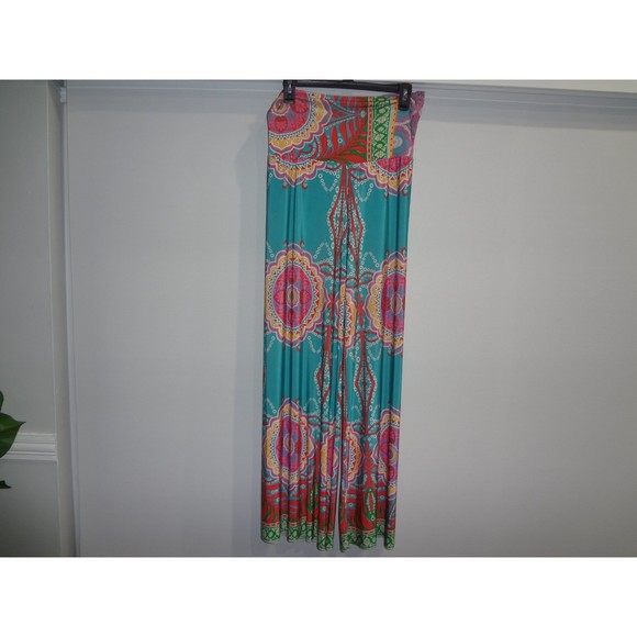 Women's Wide Legged Floral Print Pants Size Large - Picture 1 of 5